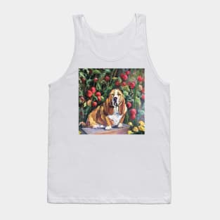 Bae in the Burpee Better Boys with Marigolds Tank Top